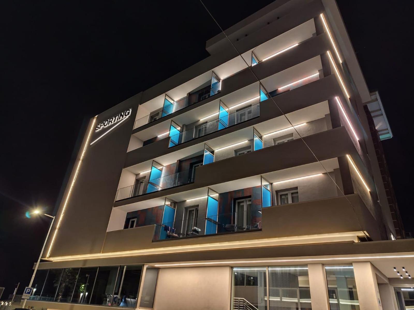 Hotel Sporting Riccione Exterior photo